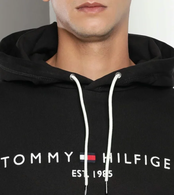 Premium Tommy Hilfiger Hoodie Black - Image 2