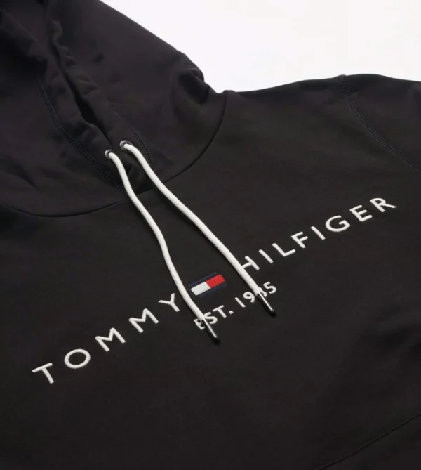 Premium Tommy Hilfiger Hoodie Black - Image 3