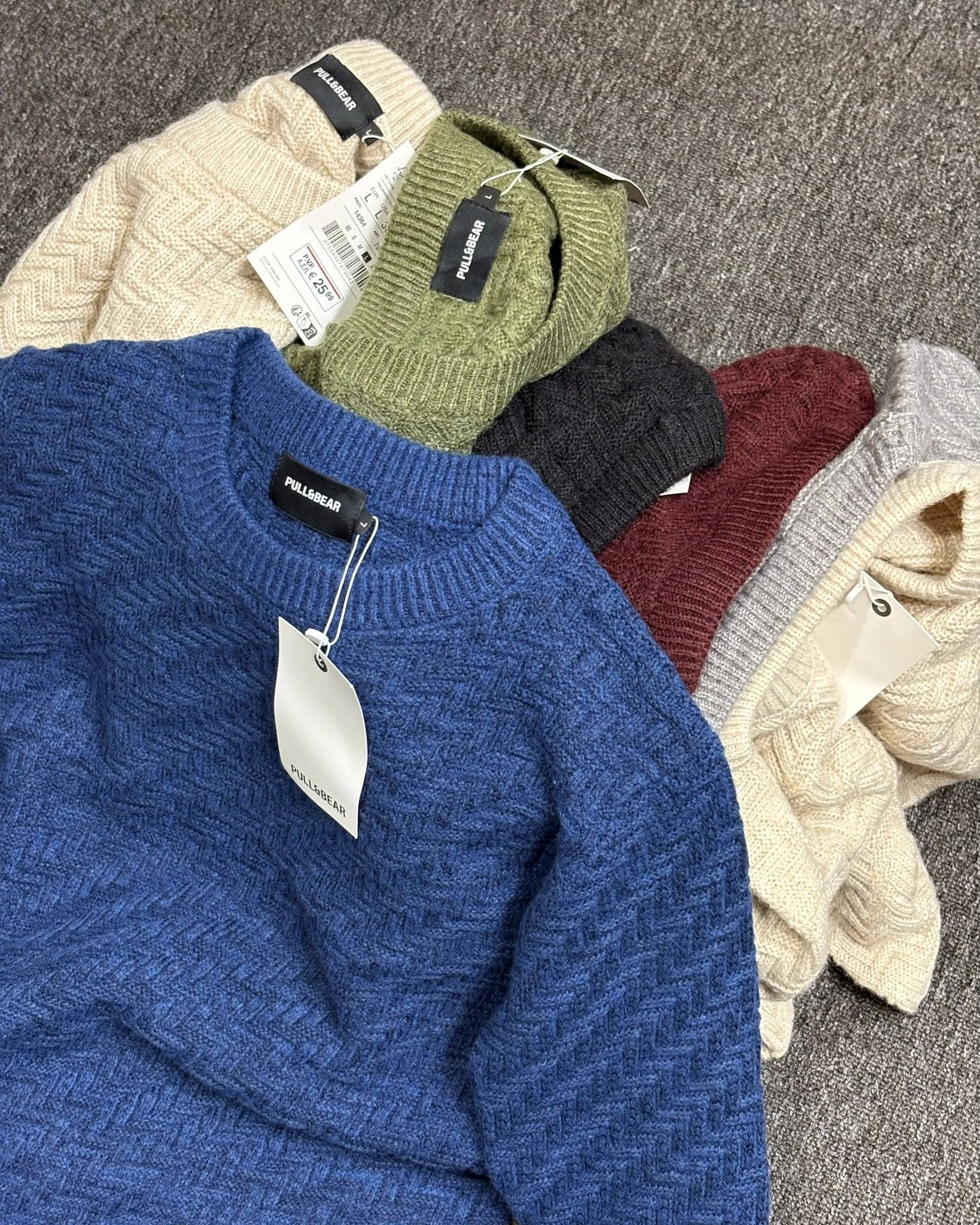 Cashmere Sweaters camor blue