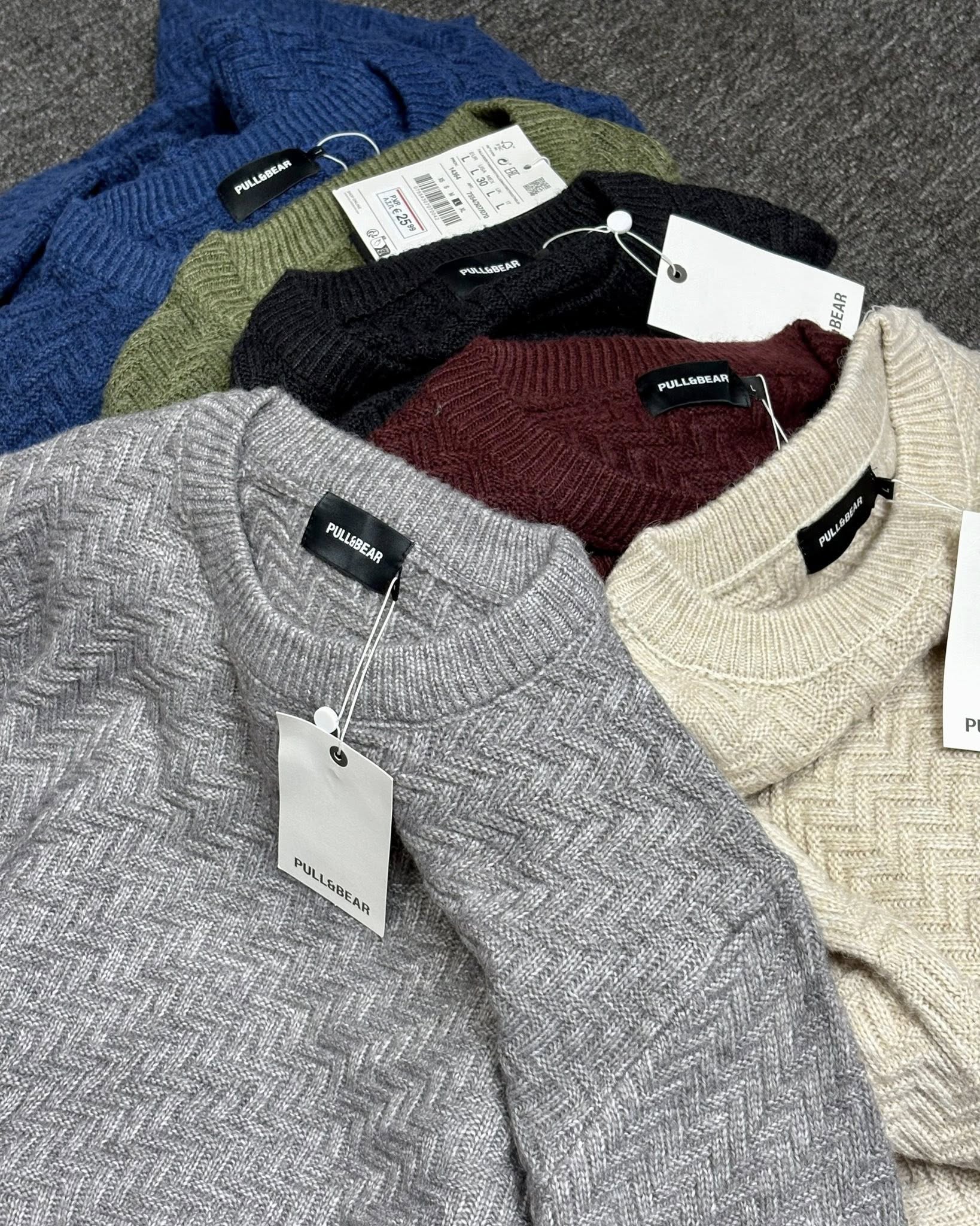 Cashmere Sweaters camor Gray